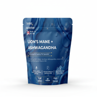Lion’s Mane + Ashwagandha Fusion — Focus & Calm Under Pressure
